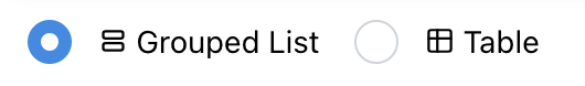 Response inspector view toggle